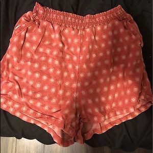 Sun orange shorts size L